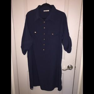 Blue Speed Control New York Medium Dress